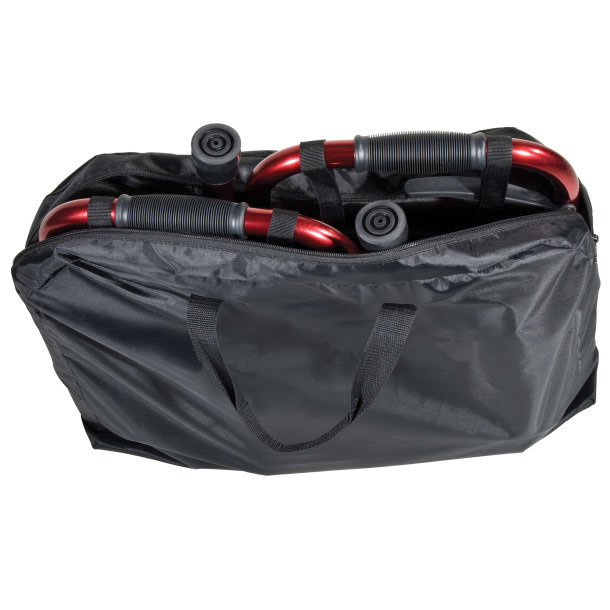 DRV-Drive Medical Drive Travel 2-Wheel Walker 300lbs