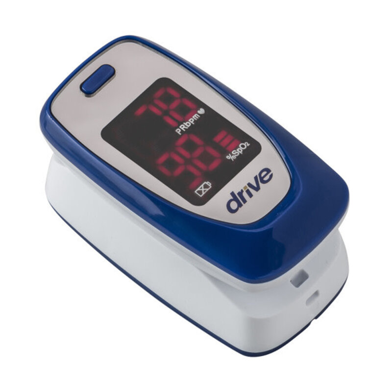 DRV-Drive Medical Fingertip Pulse Oximeter Reads SpO₂ and Pulse Rate