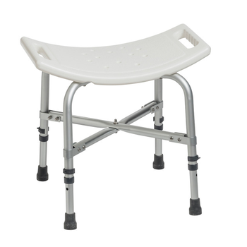 Drive Medical Drive Deluxe Heavy Duty Shower Chair w/Cross-Frame Brace 500lbs