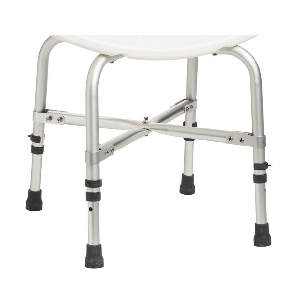 DRV-Drive Medical Drive Deluxe Heavy Duty Shower Chair w/Cross-Frame Brace 500lbs