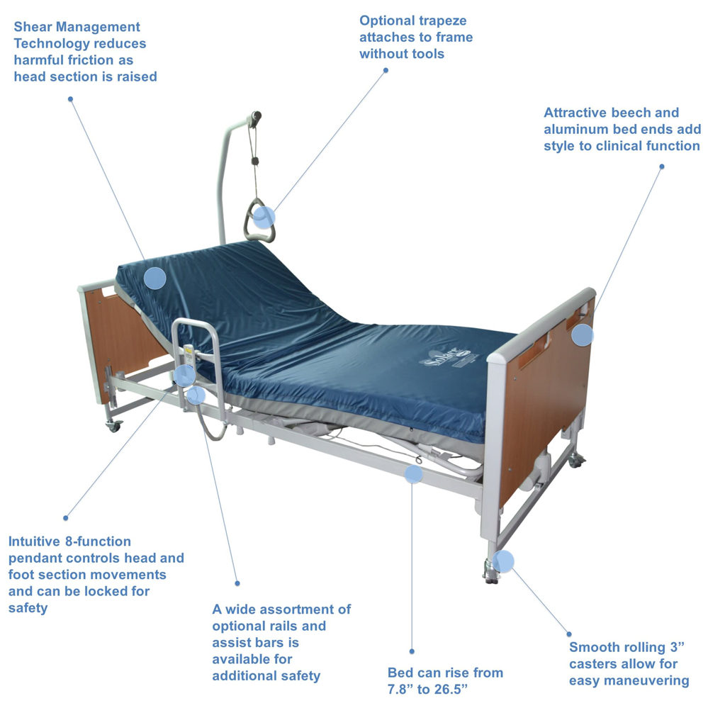 Invacare ETUDE Automatic Bed Package