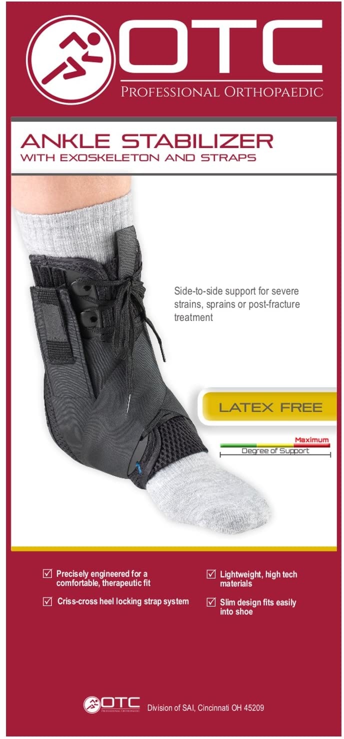 OTC Ankle Stabilizer w/Heel Locking Straps