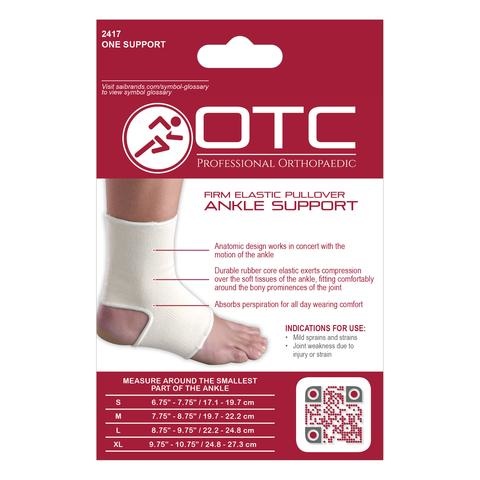 OTC - Airway Surgical OTC Firm Elastic Pullover Ankle Support