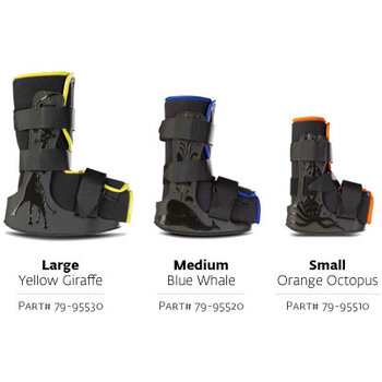 DJO Global DJO Walker Boot Pediatric Airboot MiniTrax Left & Right Foot