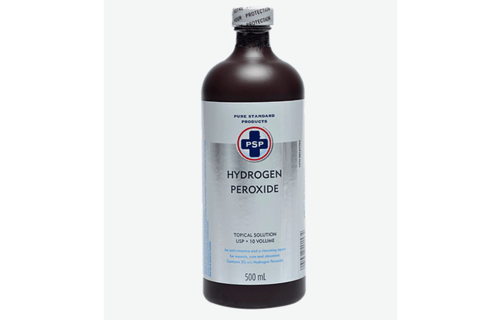 Hydrogen Peroxide 3% 500ml 4/bx - Box