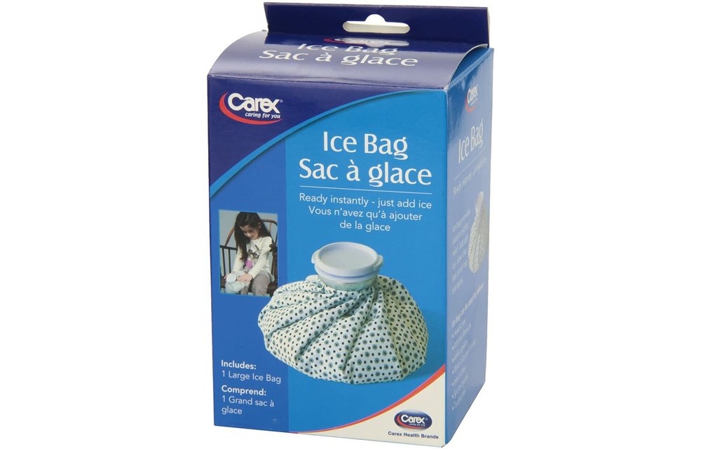 Carex Ice Bag Leak Proof Cap Just Add Ice - Large