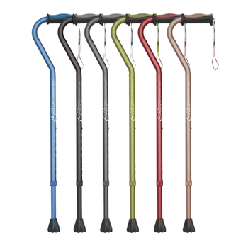 Airgo Airgo Comfort-Plus Aluminum Cane w/Offset Handle