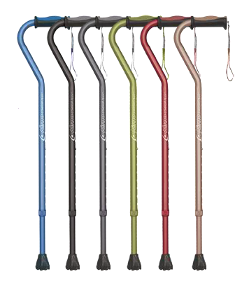 Airgo Comfort-Plus Aluminum Cane w/Offset Handle