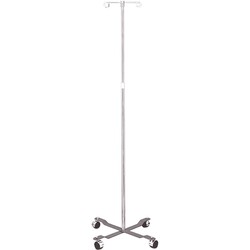 Carex Carex IV Pole 2 hooks 4 Caster Base