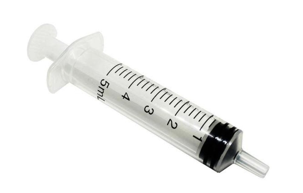 BD Hypodermic Luer Slip Syringe Sterile 5ml Bx/125
