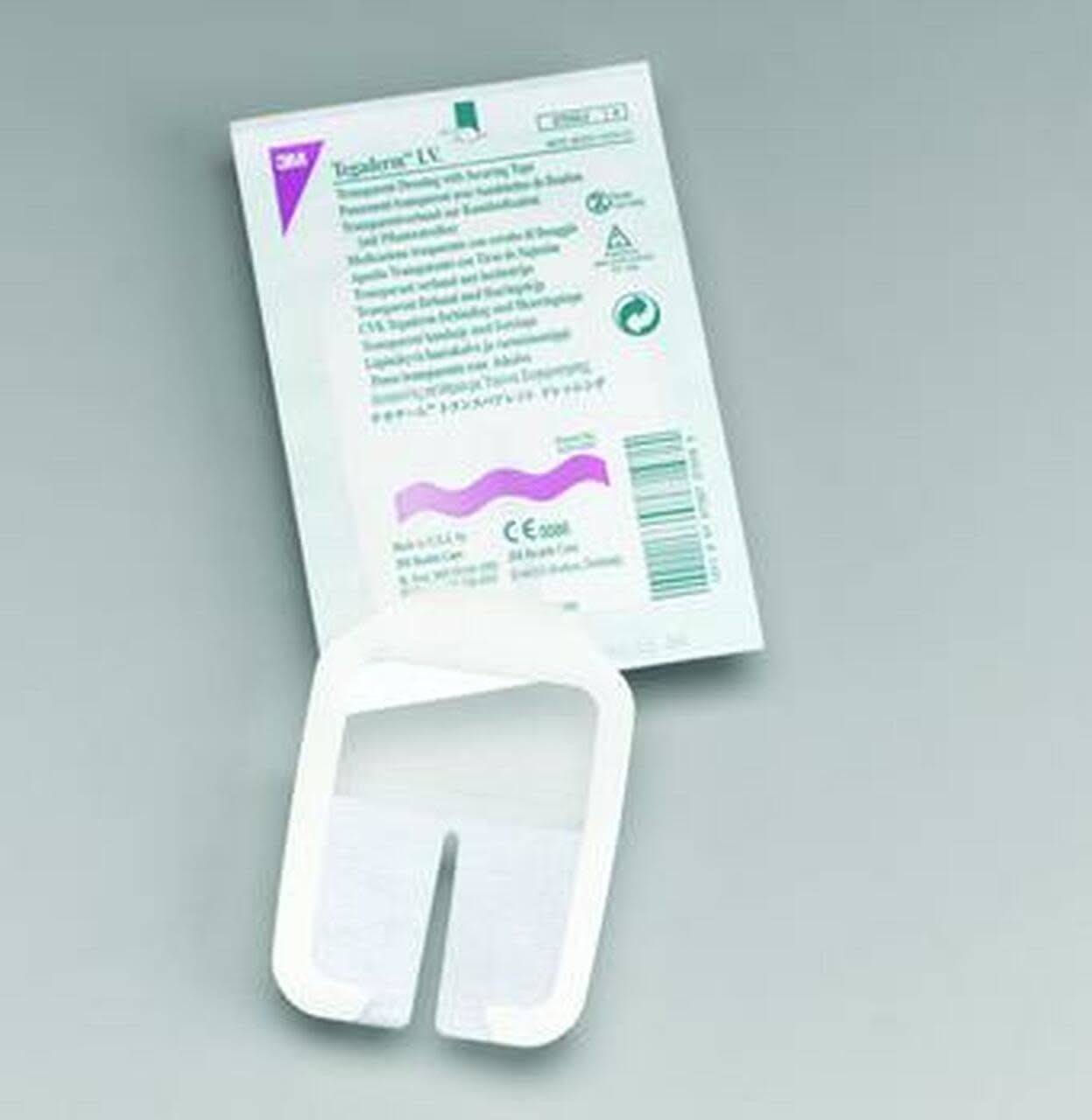 3M™ Tegaderm I.V. Transparent Film Dressing - Single