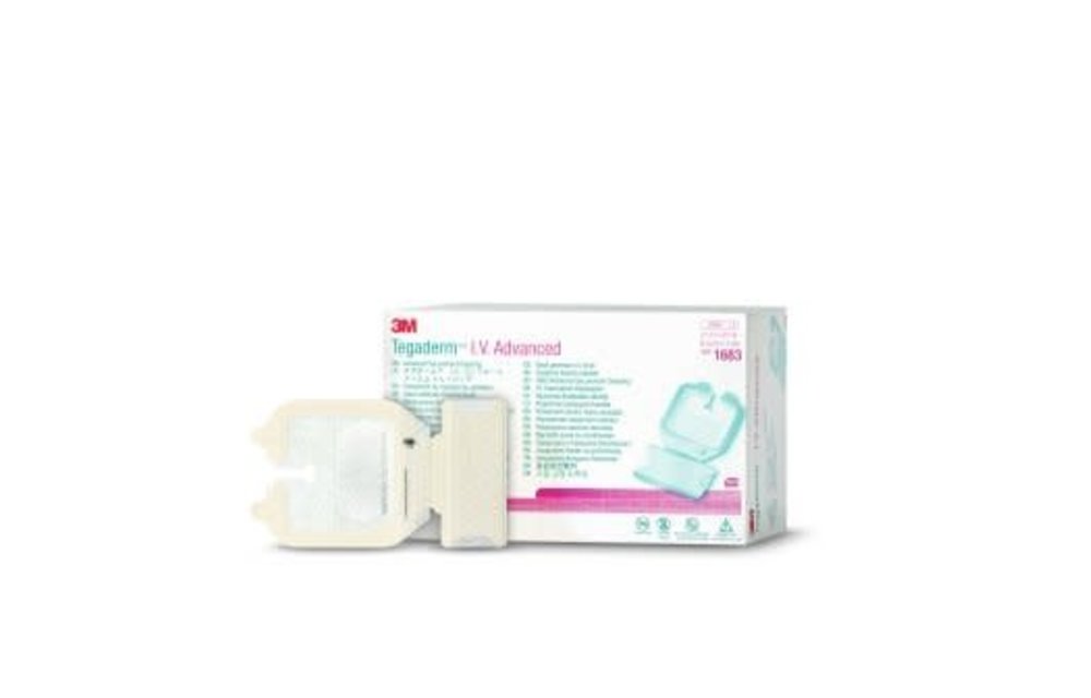 3M™ Tegaderm™ I.V. Advanced Securement Dressing 2.5x2 3/4 - Single