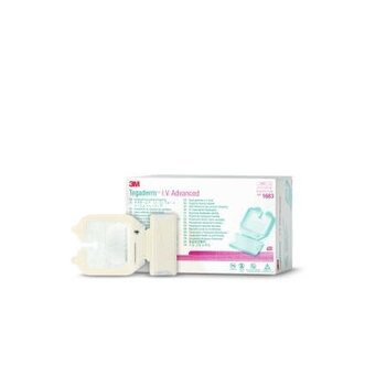 3M 3M Tegaderm I.V. Advanced Securement Dressing 2.5x2 3/4