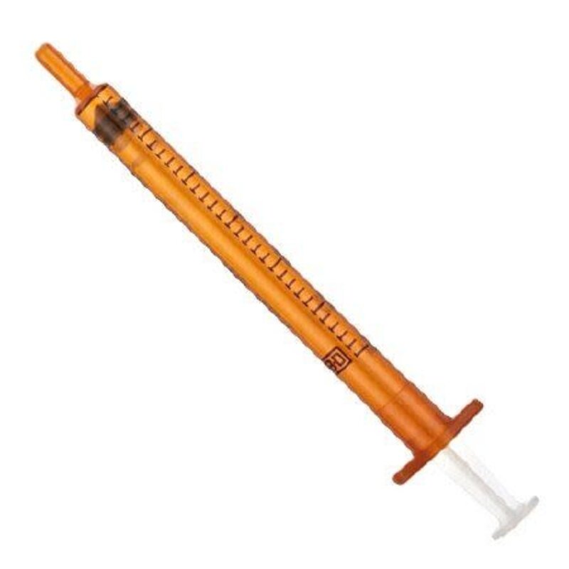 BD-BD Medical BD Oral Syringe  Tip Cap  Non-Sterile  1ml 100/bx