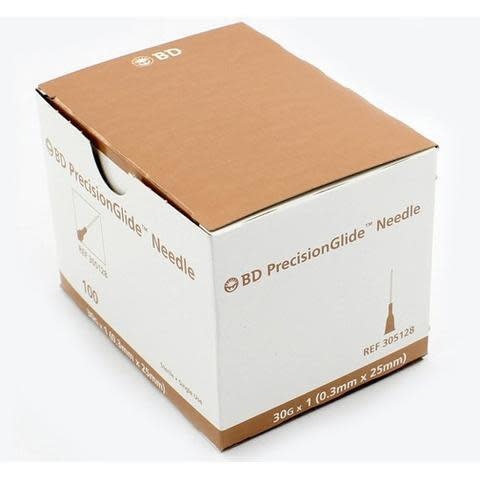BD PrecisionGlide Hypodermic Needle 100/bx