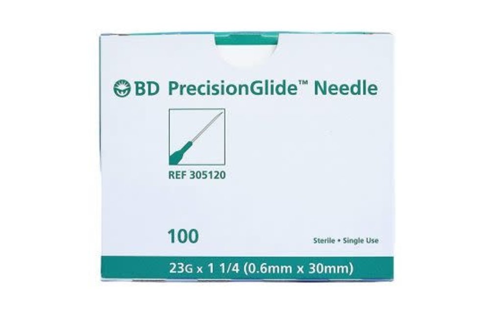 BD PrecisionGlide Hypodermic Needle 100/bx