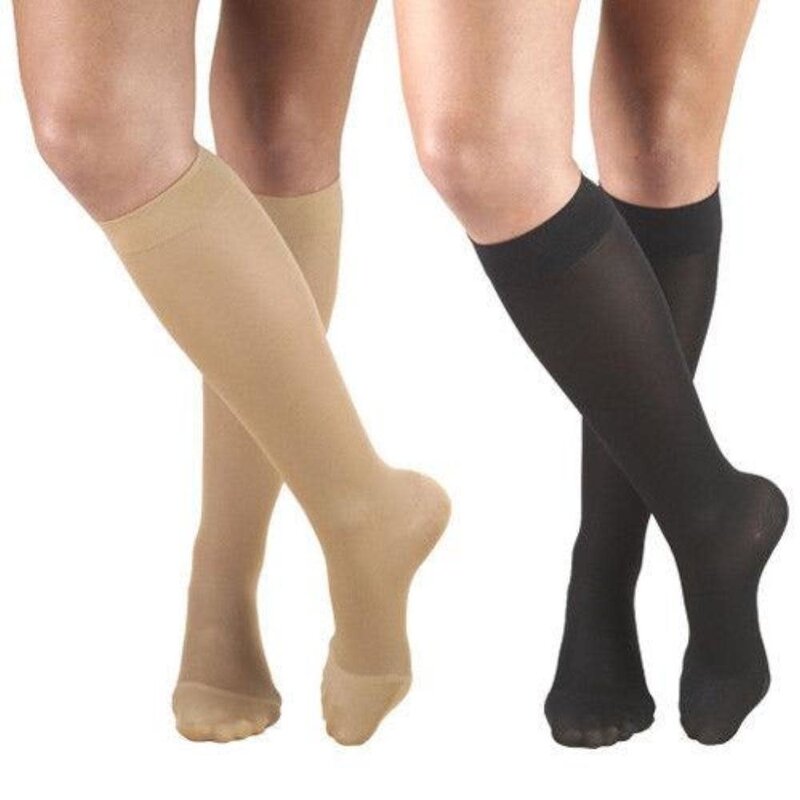 TF-Truform Airway Surgical Opaque Compression Sock for Women 20-30mmHg