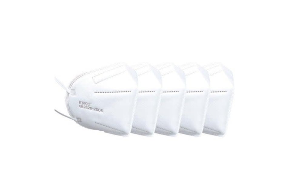 KN95 Disposable Folding Mask 20/bx