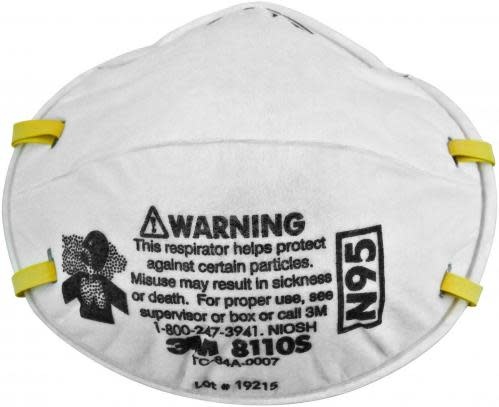 3M N95 8110S Small 20/bx