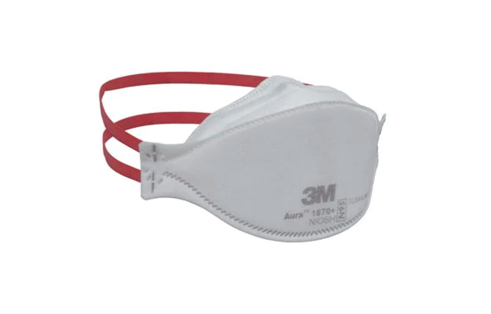 3M Aura 1870 Health Care Particulate Respirator & Surgical Mask 20/bg