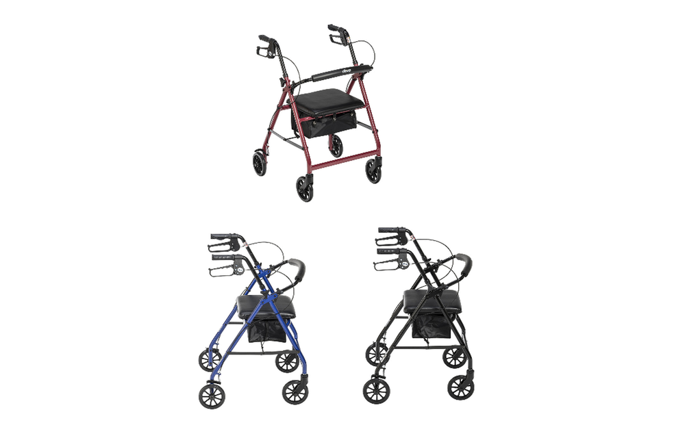 Drive Rollator 7.5" Wheels 300lbs