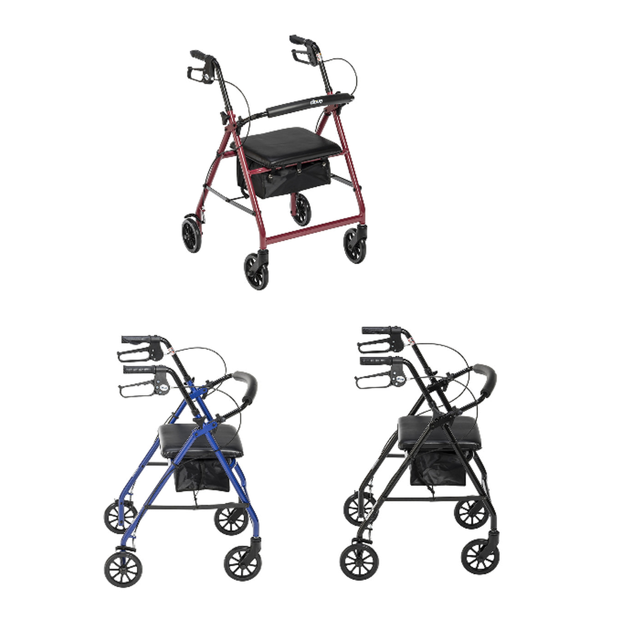 Drive Rollator 7.5" Wheels 300lbs
