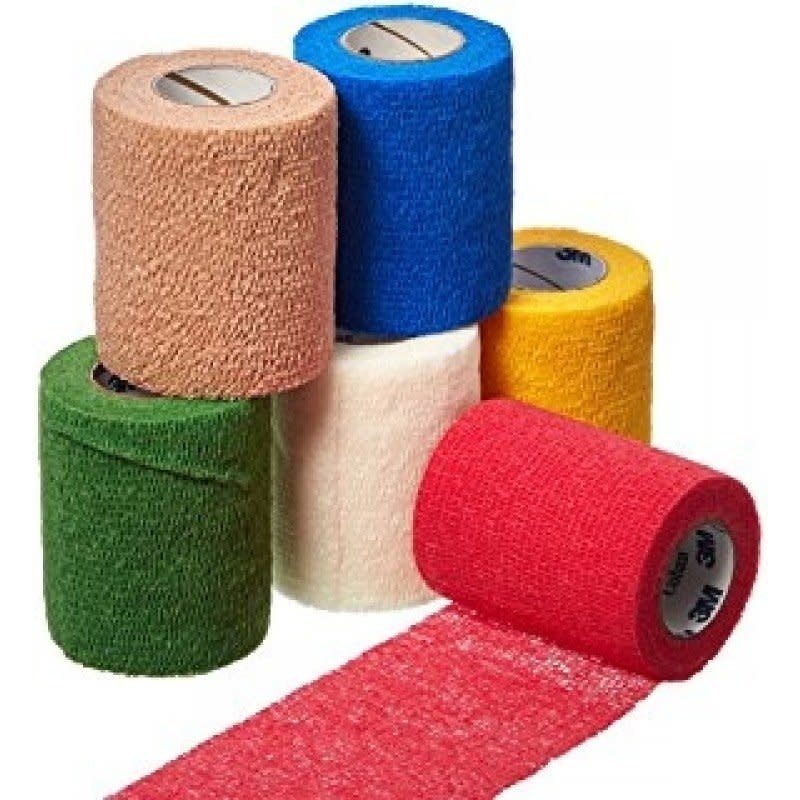 Nexcare™ Self Adhering Athletic Wrap 3"x5yd Blue