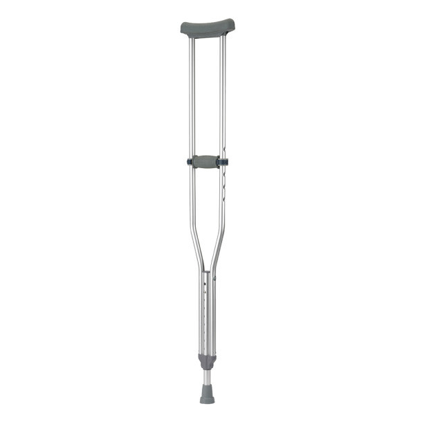 Drive EZ Adjust Aluminum Crutches Euro-Style Clip