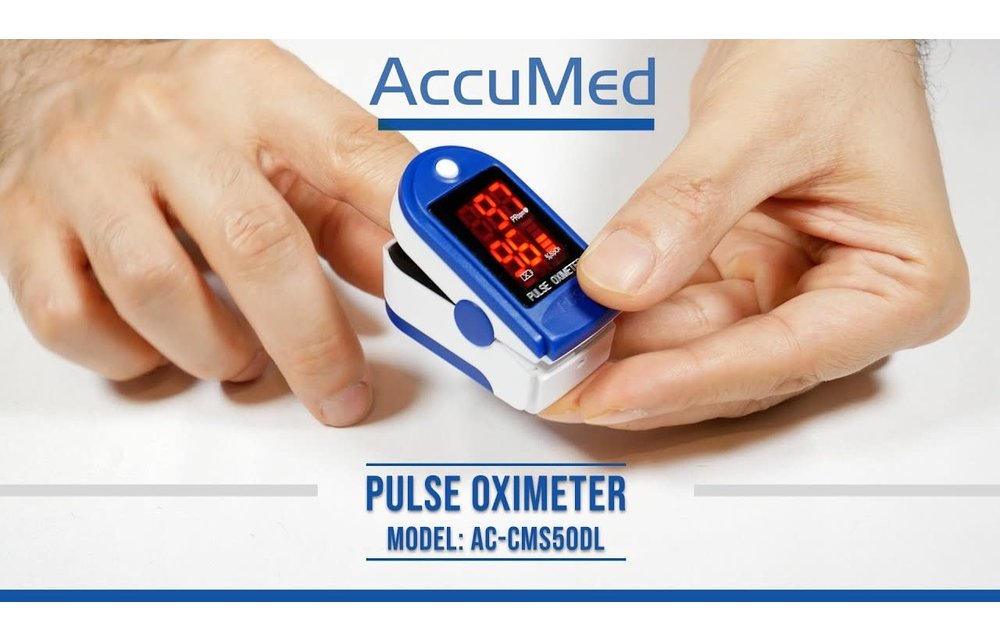 AccuMed Finger Pulse Oximeter