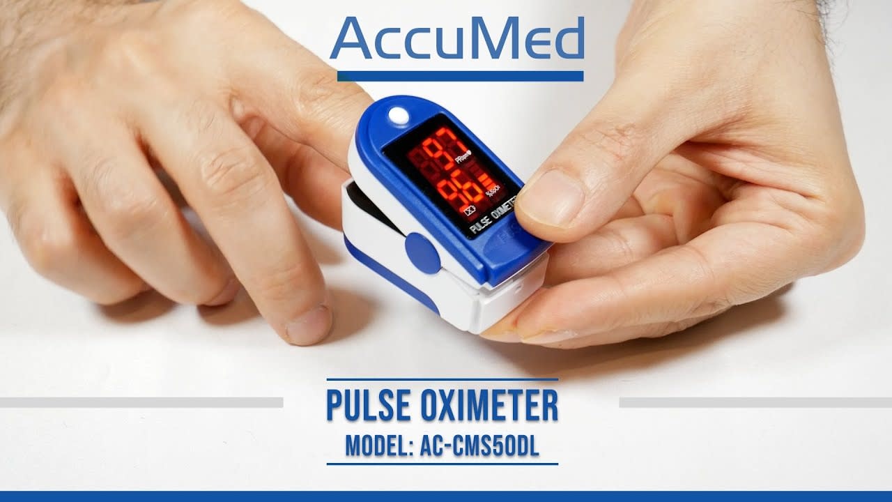 AccuMed Finger Pulse Oximeter