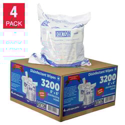 ROX-Roxton Roxton Wipes Refills 3,200 Wipes 4/bx