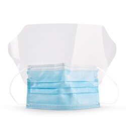 Kross Direct Kross Level 3 ASTM Medical Anti-Fog Face Masks & Visor 50/bx