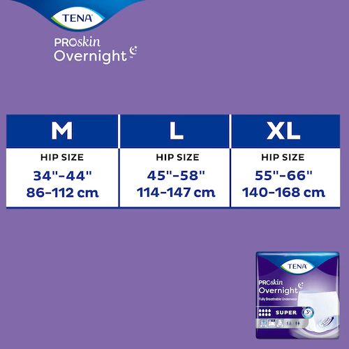 TENA-Tena Tena ProSkin Overnight Super Underwear