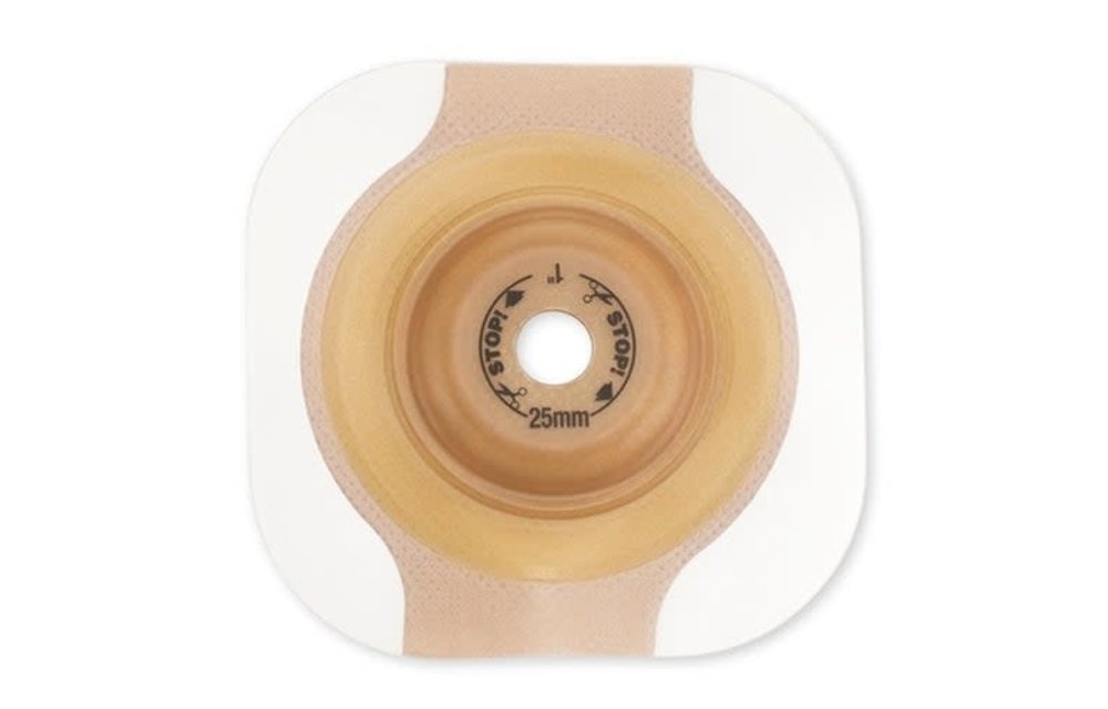New Image Convex CeraPlus Skin Barrier 1-1/2'' Cut-to-fit w/Tape Border 5/bx