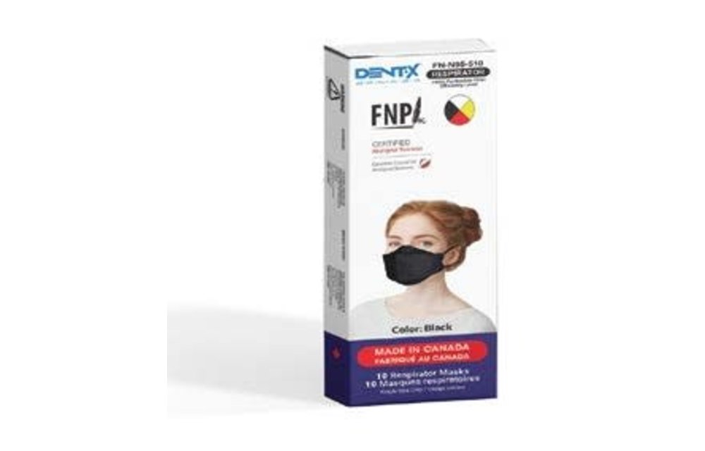Dent-X Made in Canada N95 5 layers Foldable Earloop 10/bk