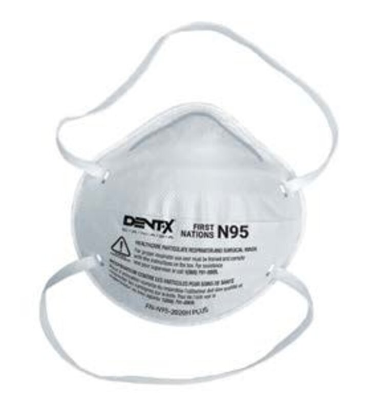 DNT-DENT-X Dent-X Made in Canada Healthcare Particulate Respirator  N95 2020H Plus