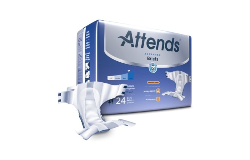Attends Unisex Adult Briefs