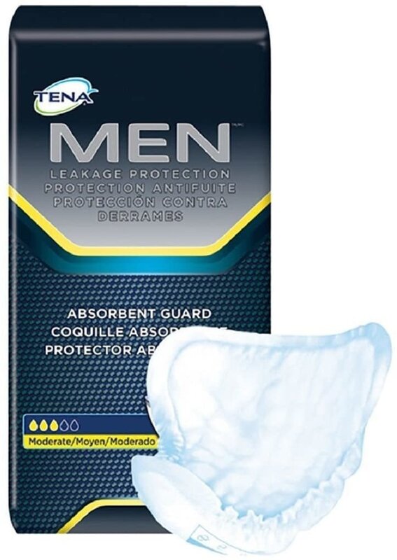 TENA-Tena Tena Absorbent Guards for Men Moderate