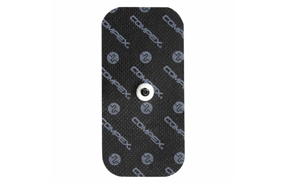 DJO Compex Easy Snap Electrode 2x4" 4/bg