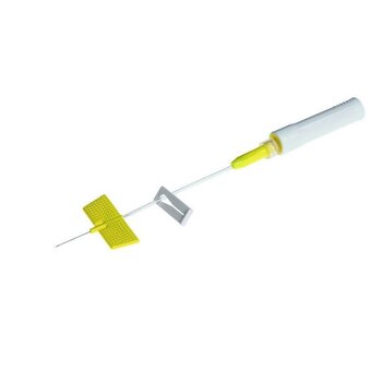 BD Medical BD Saf-T-Intima Straight Yellow Infusion Set 24Gx.75"