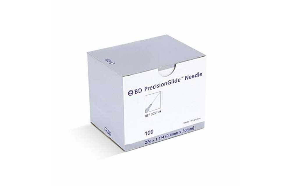 BD PrecisionGlide Hypodermic Needle 100/bx