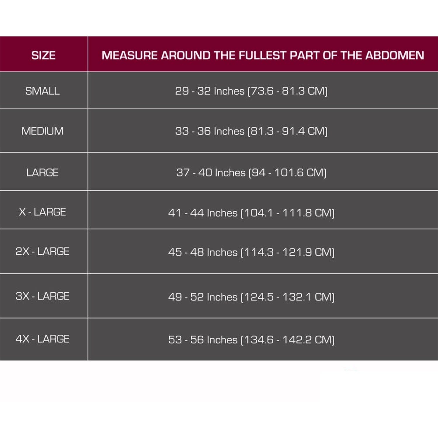 OTC - Airway Surgical OTC Heavy Duty Four-Panel Abdominal Binder Post Surgery Support 12"