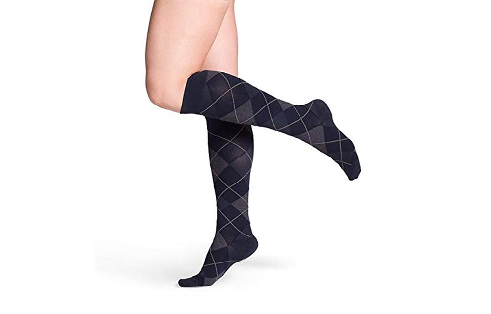 Microfiber Shades for Women Knee High 15-20mmHg