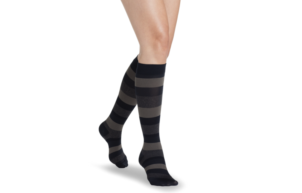 Microfiber Shades for Women Knee High 15-20mmHg