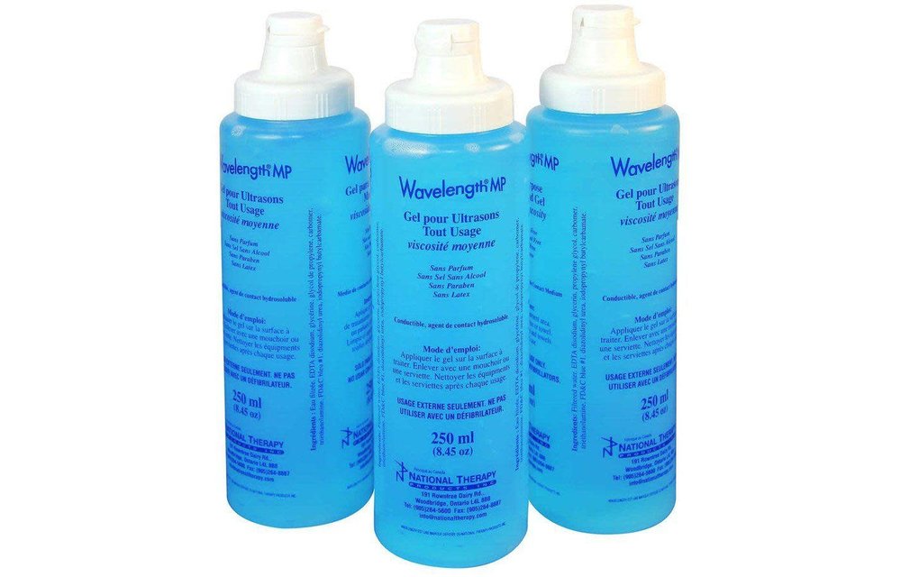 Wavelength Ultra Sound Gel Blue 24/bx