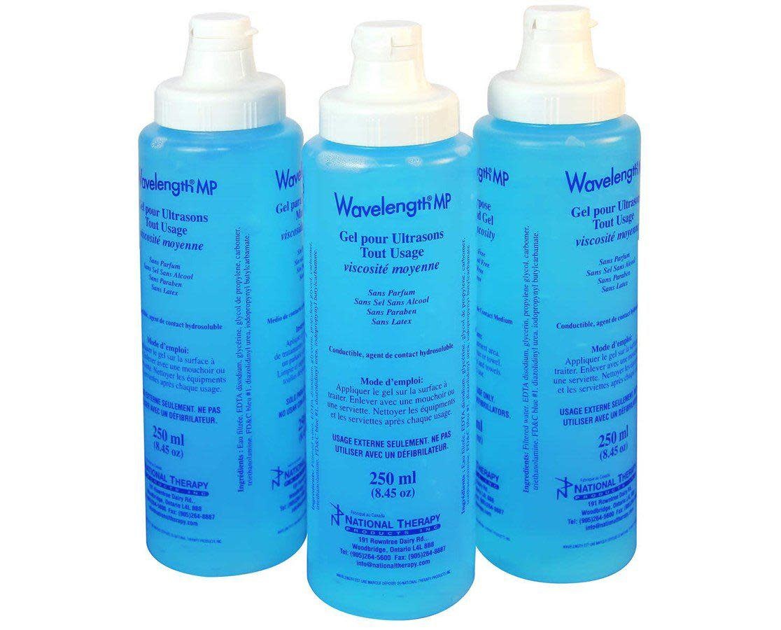 Wavelength Ultra Sound Gel Blue 24/bx