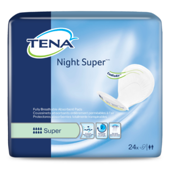 Tena Tena Night Super Maximum Absorbency Pads 24/bg 2/bx