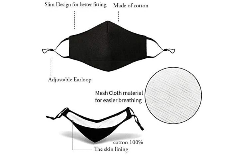 3-Ply Reusable Cloth Face Mask