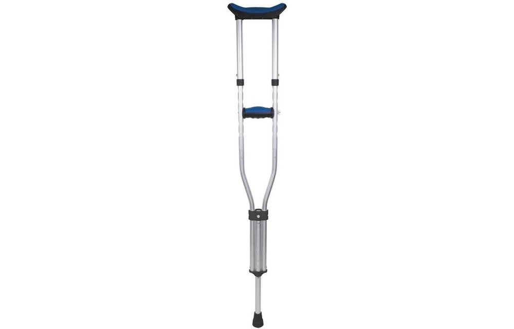 Folding Crutches Travel Friendly Universal 250lbs