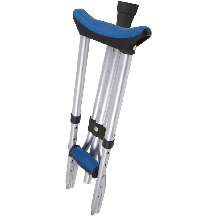 Folding Crutches Travel Friendly Universal 250lbs